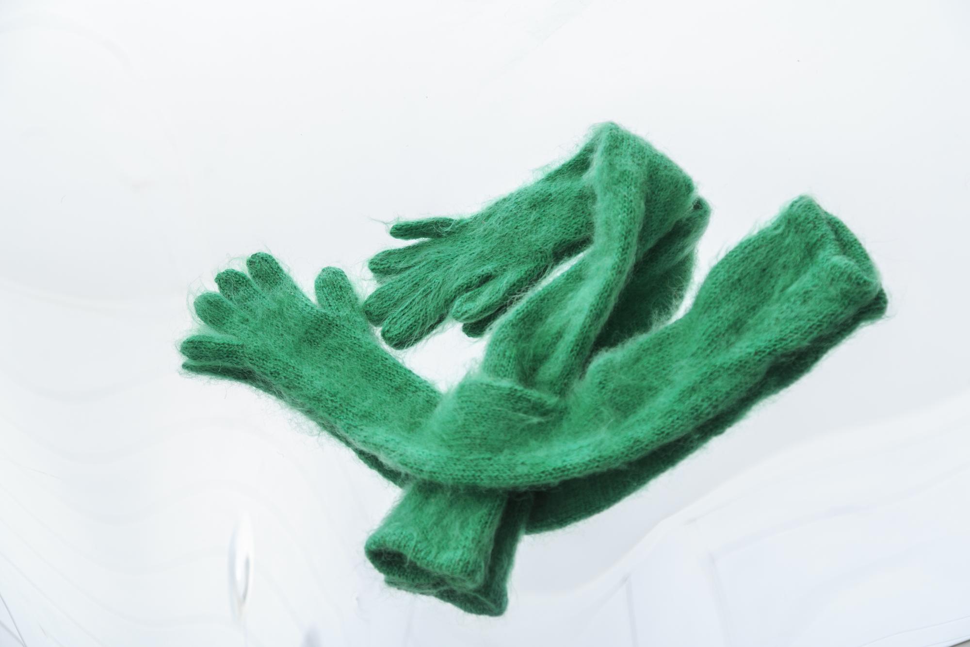 Перчатки «Зеленый гранат»