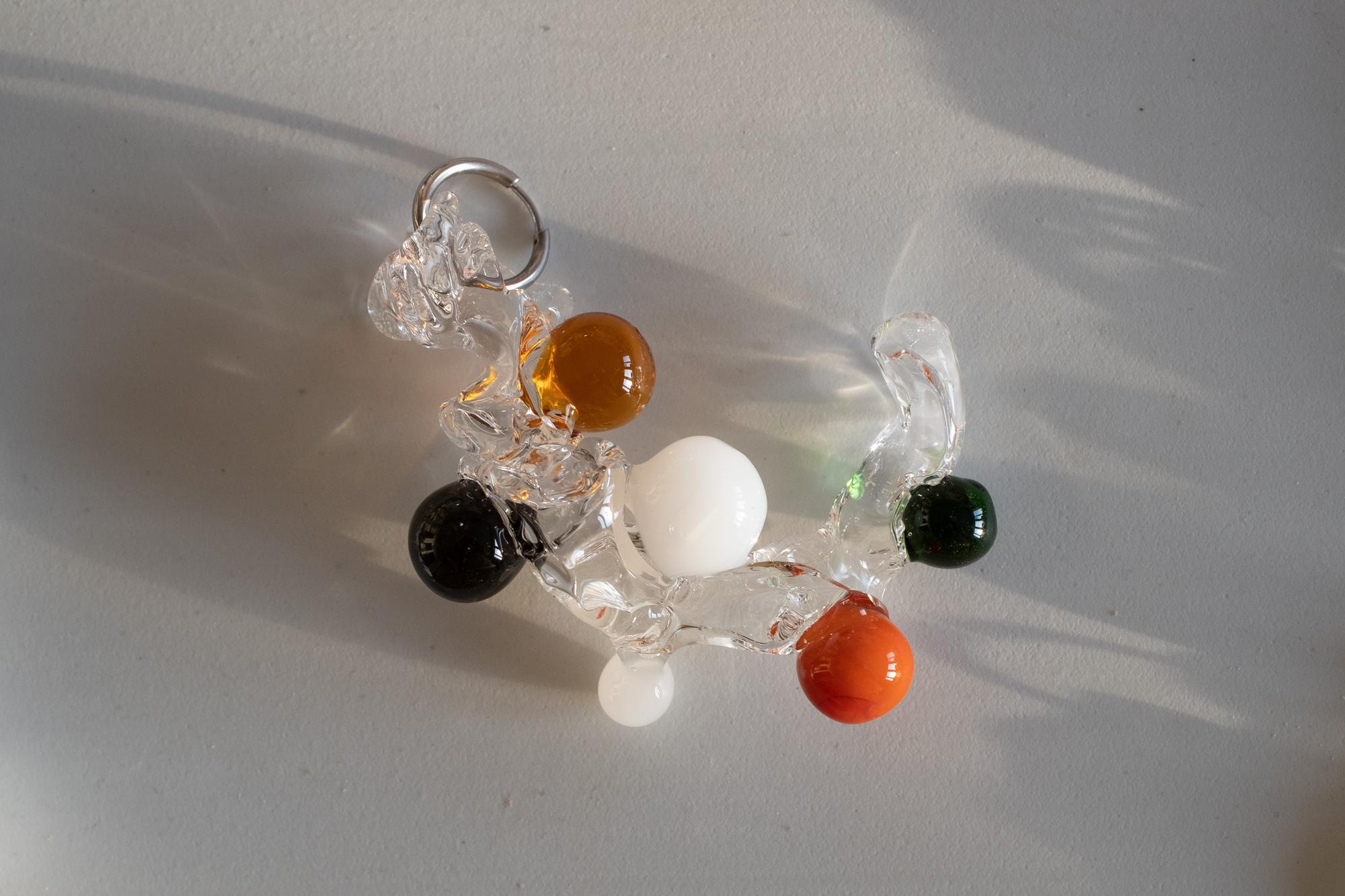 Серьга «Бублик»