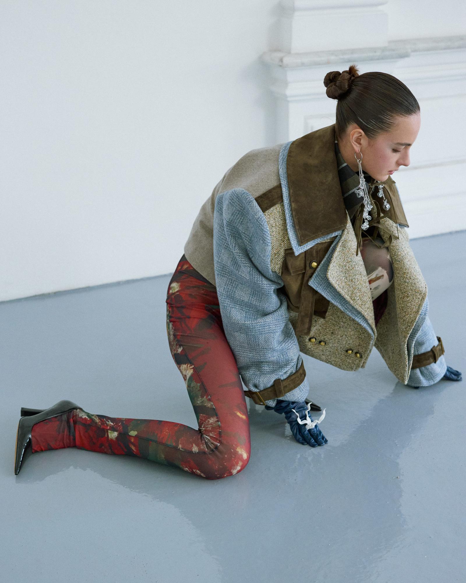 Укороченное пальто «Грани»