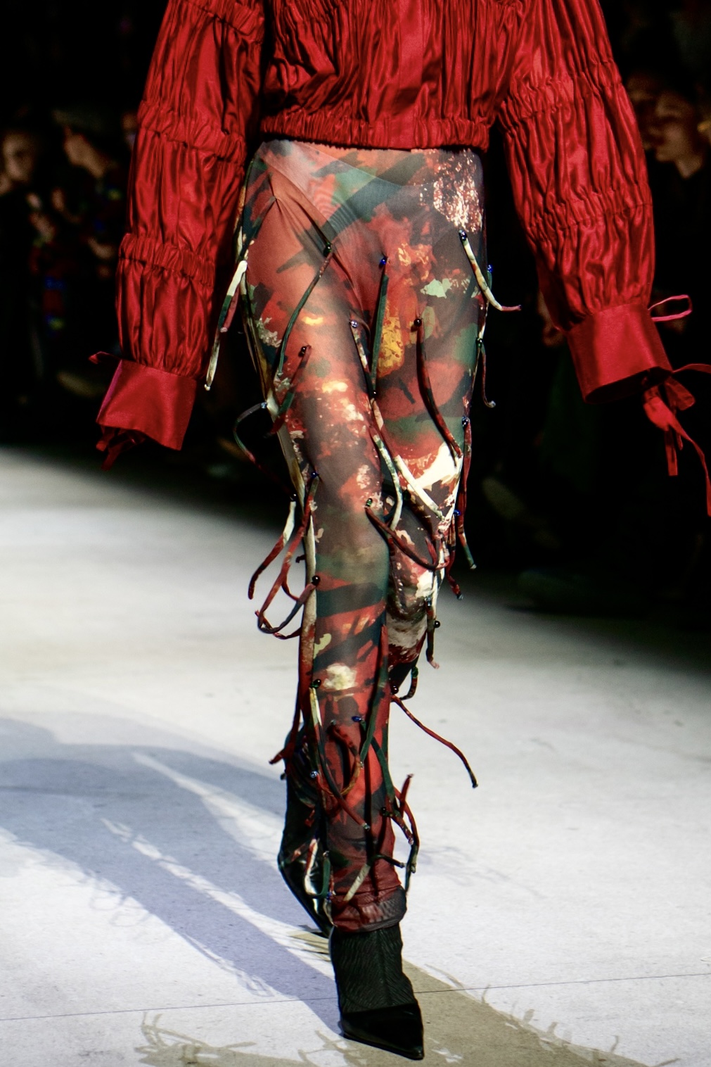 Лосины «Эвдиалит» с бусинами