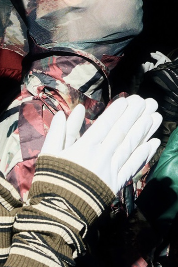 Перчатки «Вивальди» молочные