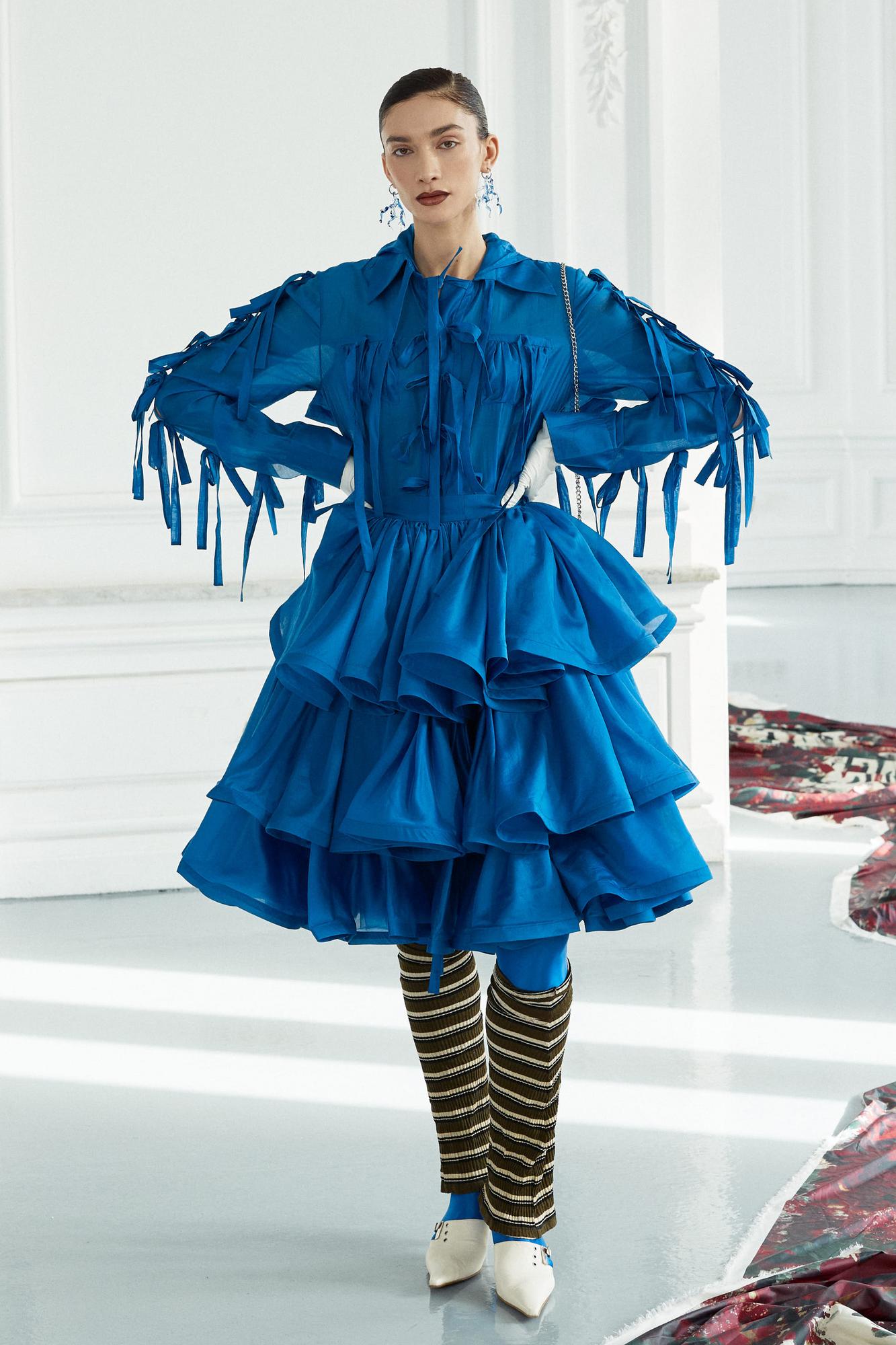 Платье «Синее море»