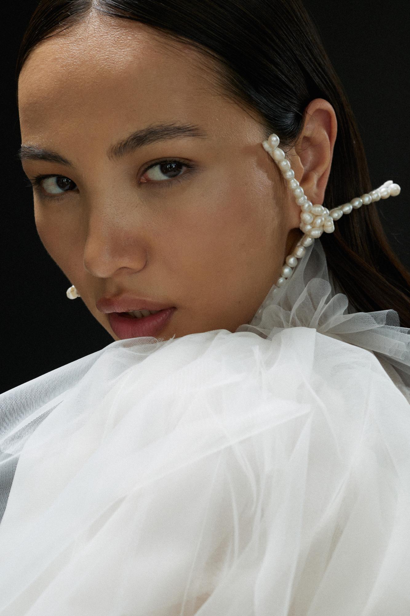 Серьги с жемчугом