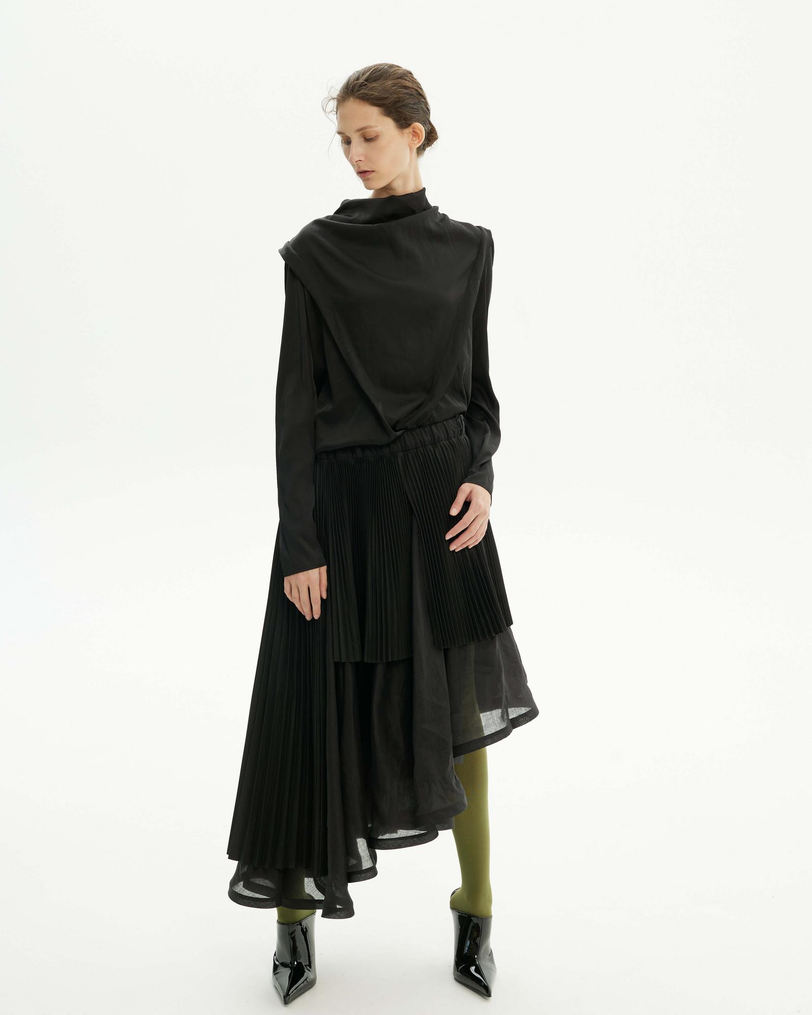 Юбка «Динамика» с плиссе