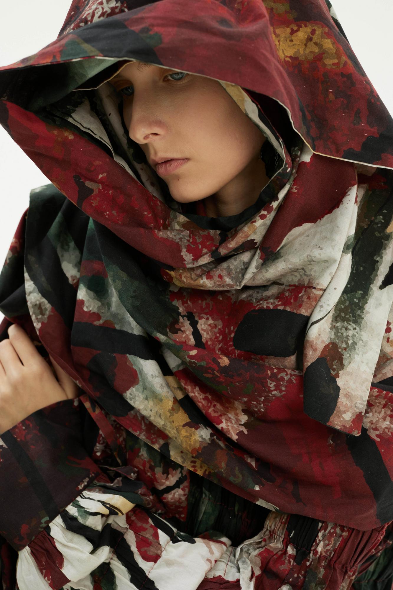 Палантин хлопковый «Эвдиалит»