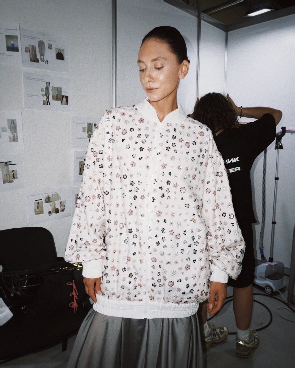 Бомбер «Россыпь цветов»