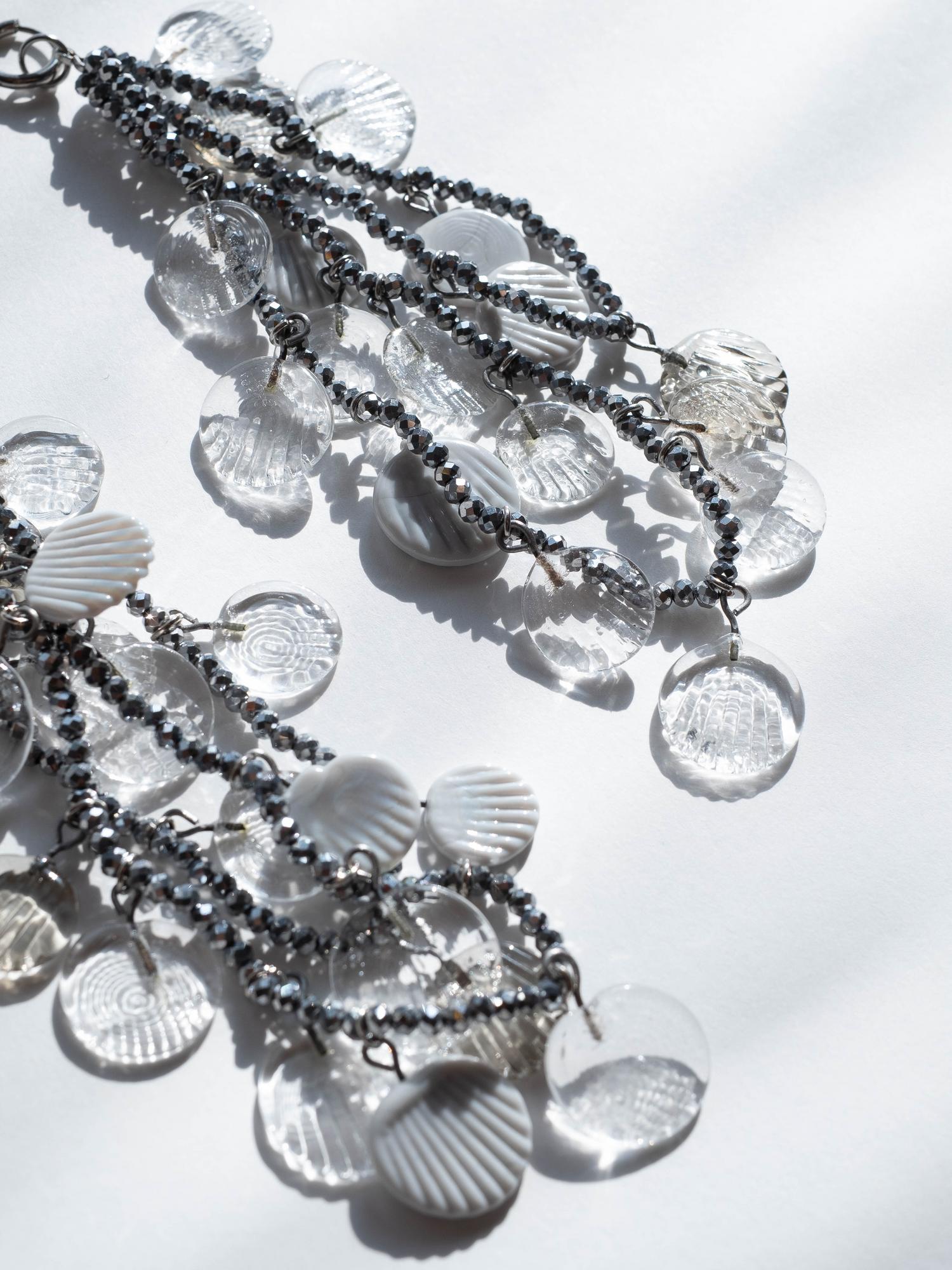 Серьги «Чешуйки»