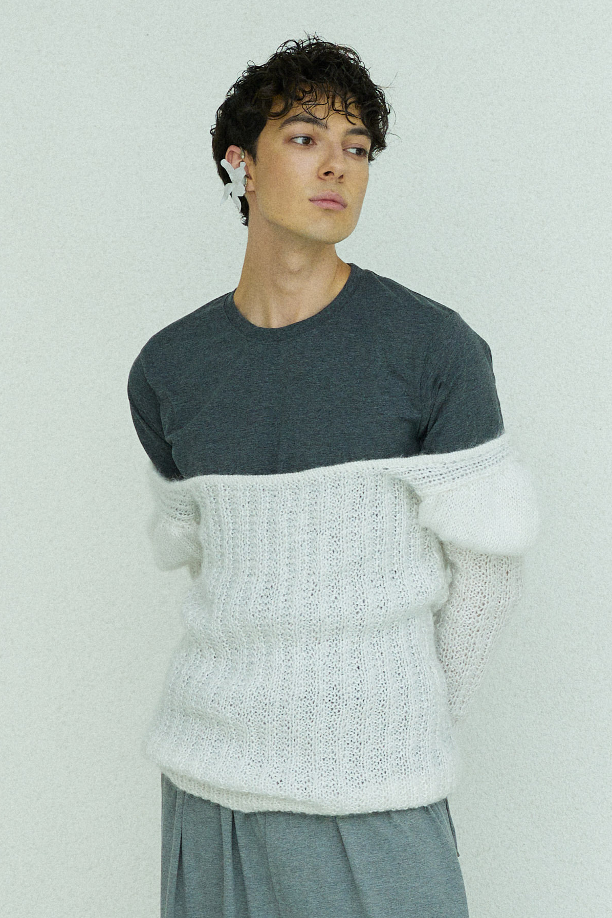 Свитер"Снежный бал"