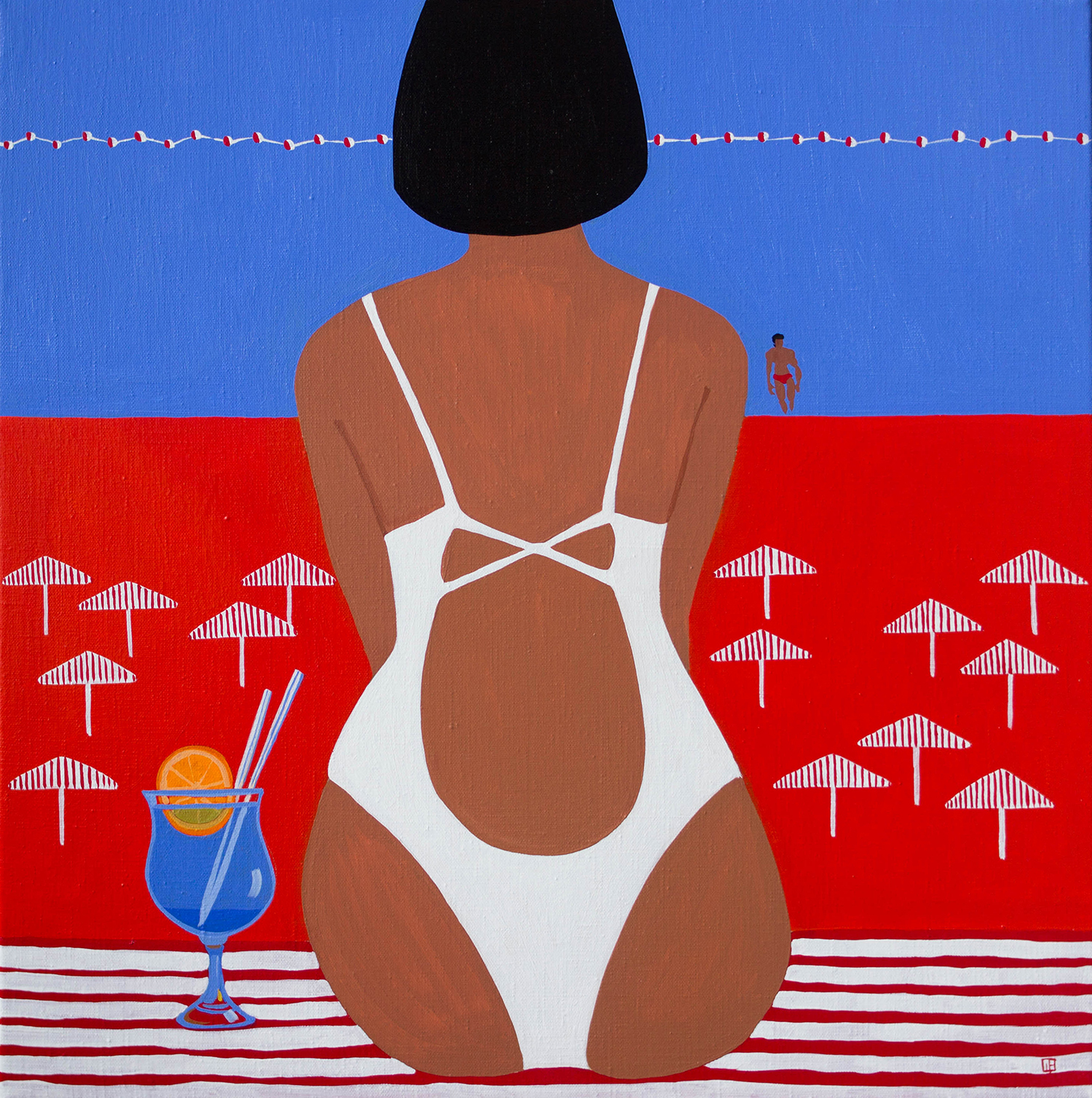 Картина Голубая лагуна