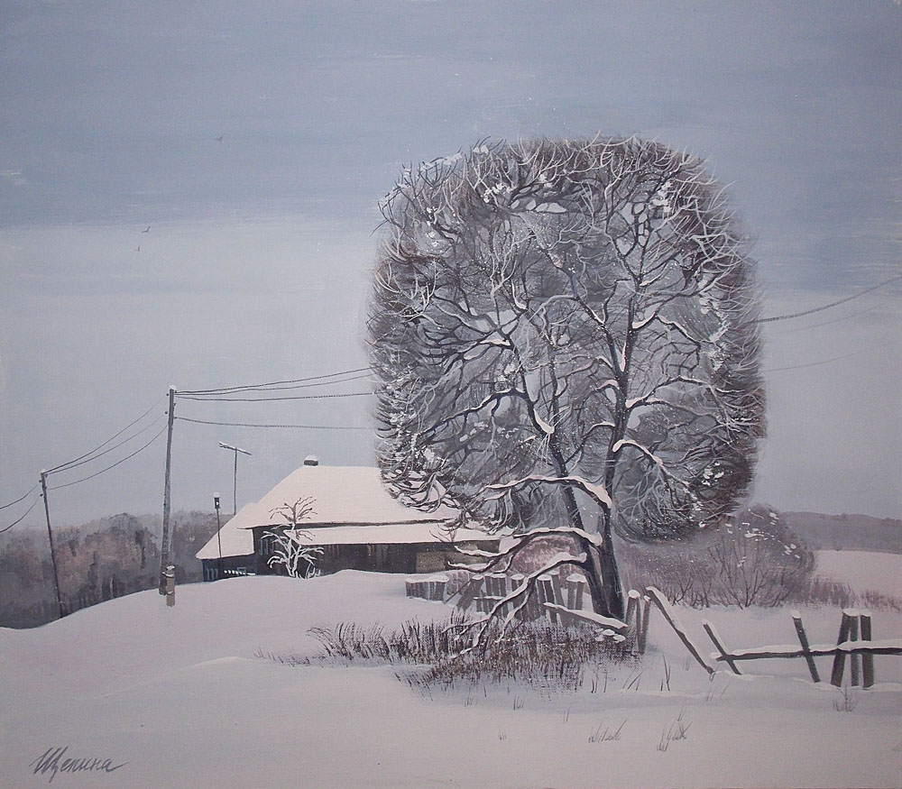 Картина Зимнее кружево