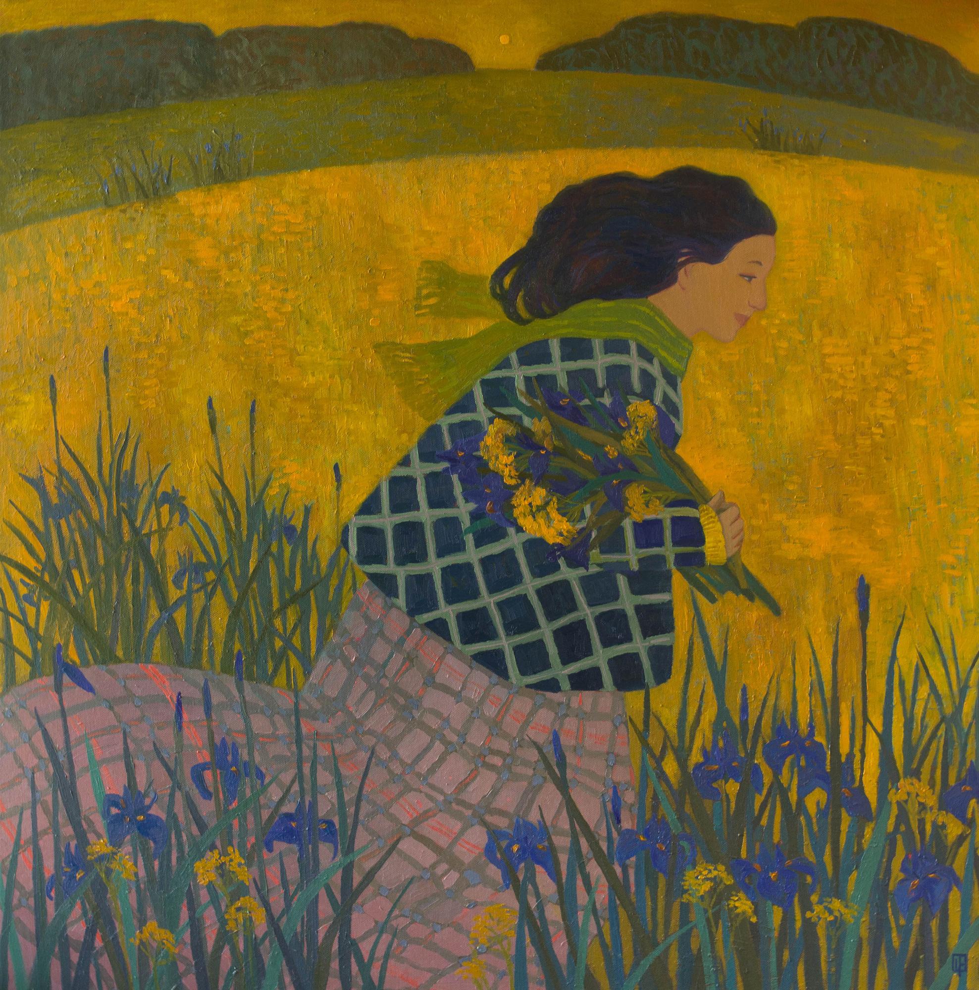 Картина За ирисами