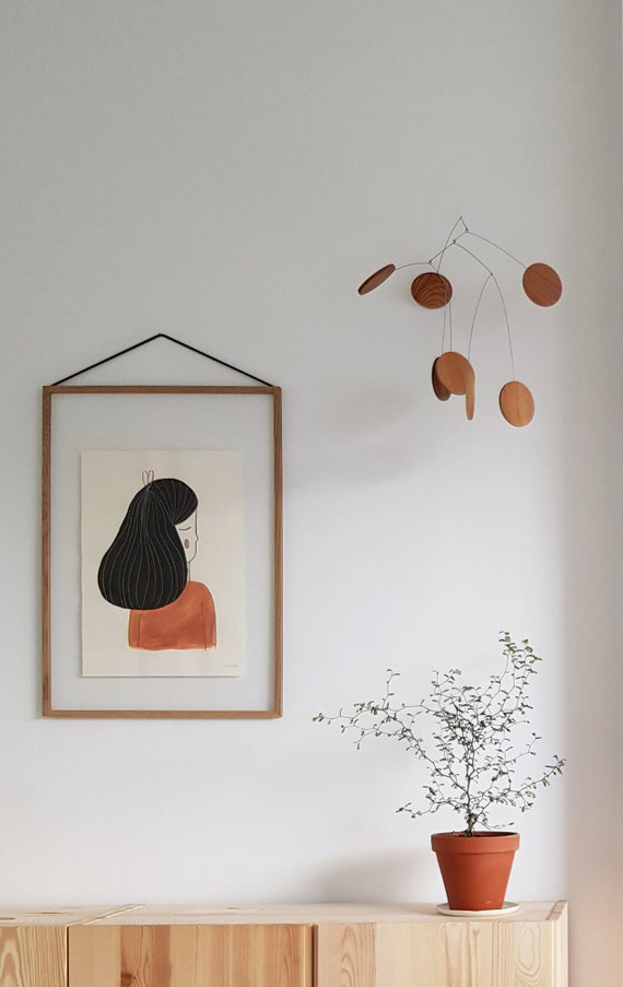 Shanyn hanging kinetic mobile