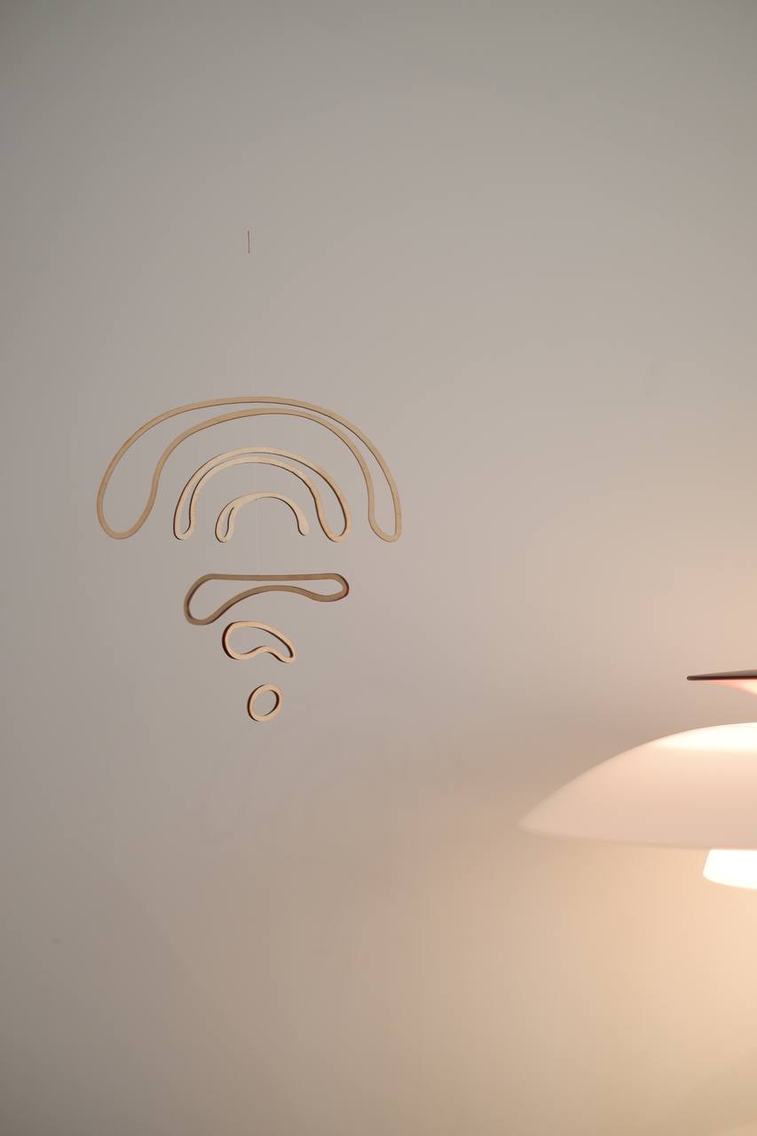 Zen Contour hanging kinetic mobile