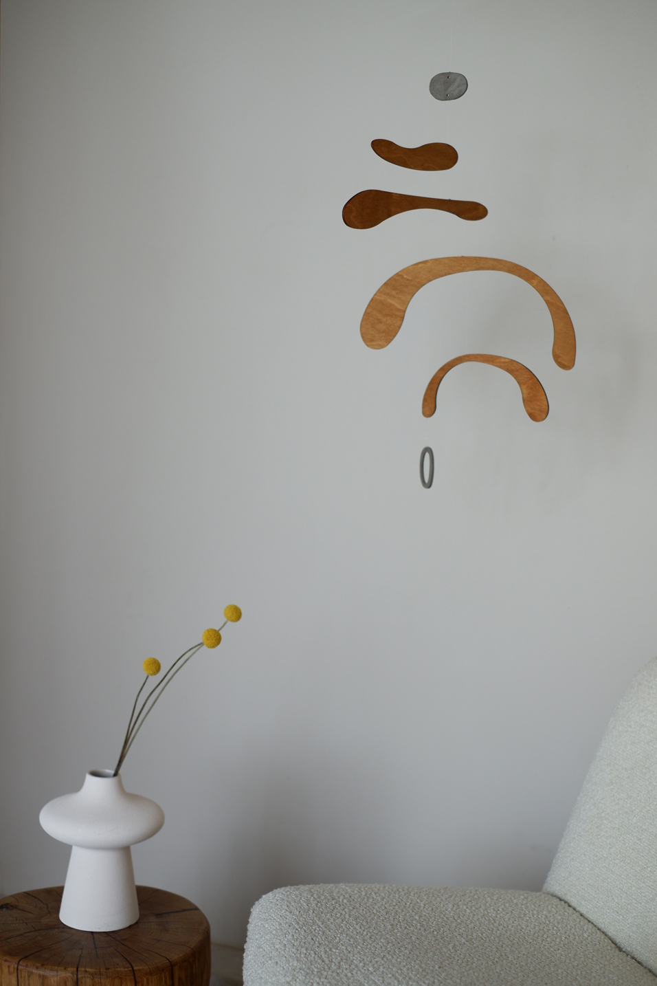 All mobiles > Lily Plywood hanging kinetic mobile Buy from e