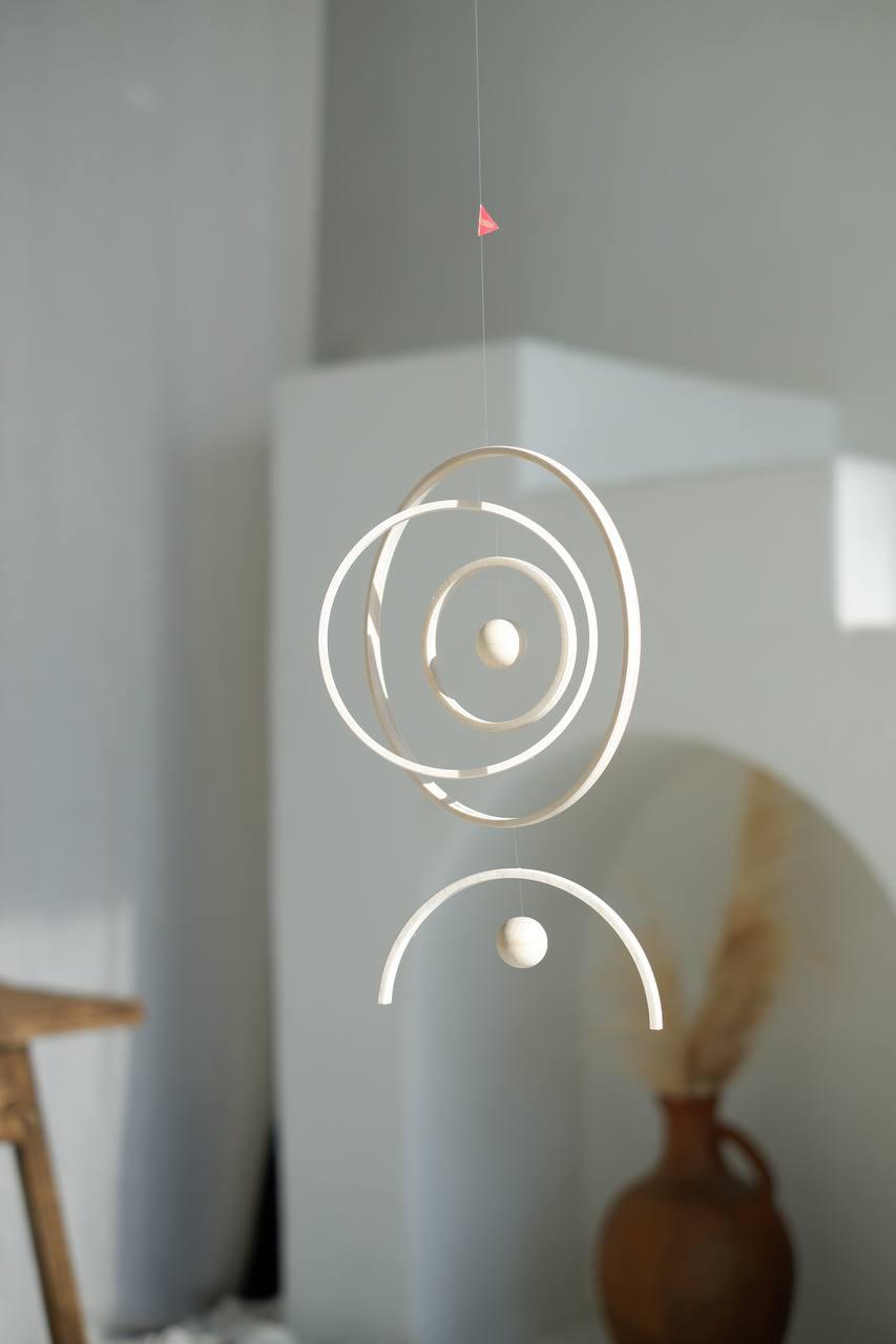 All mobiles > Lily Plywood hanging kinetic mobile Buy from e