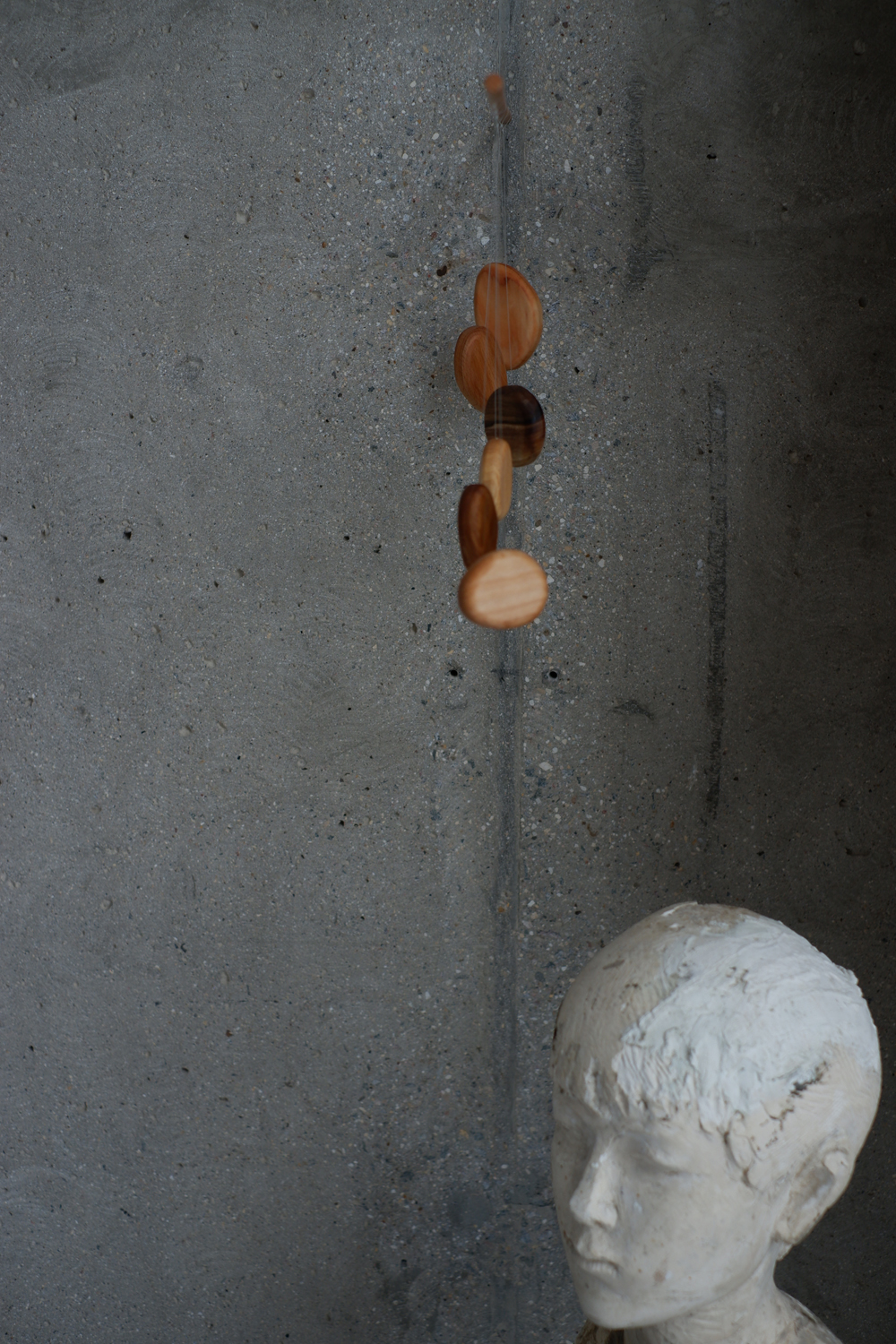 Stone Garden hanging kinetic mobile