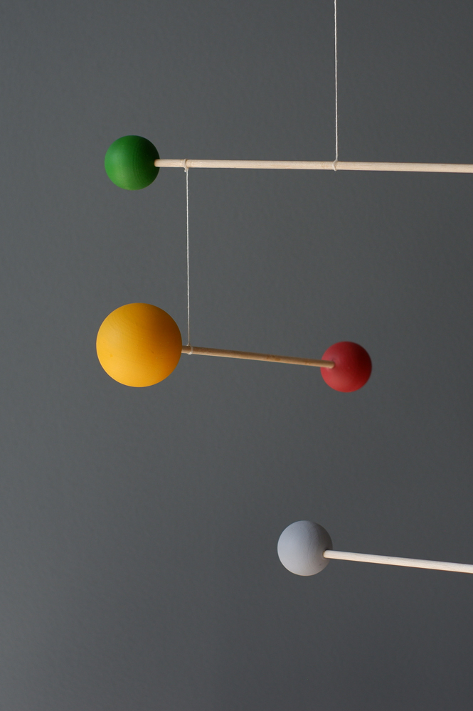 Mini Color hanging kinetic mobile