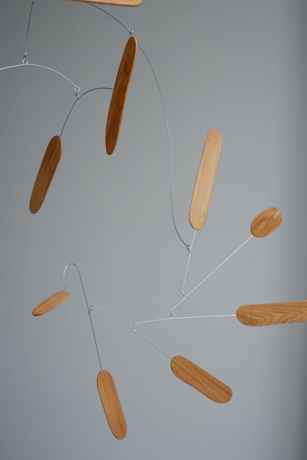 Big wave hanging kinetic mobile