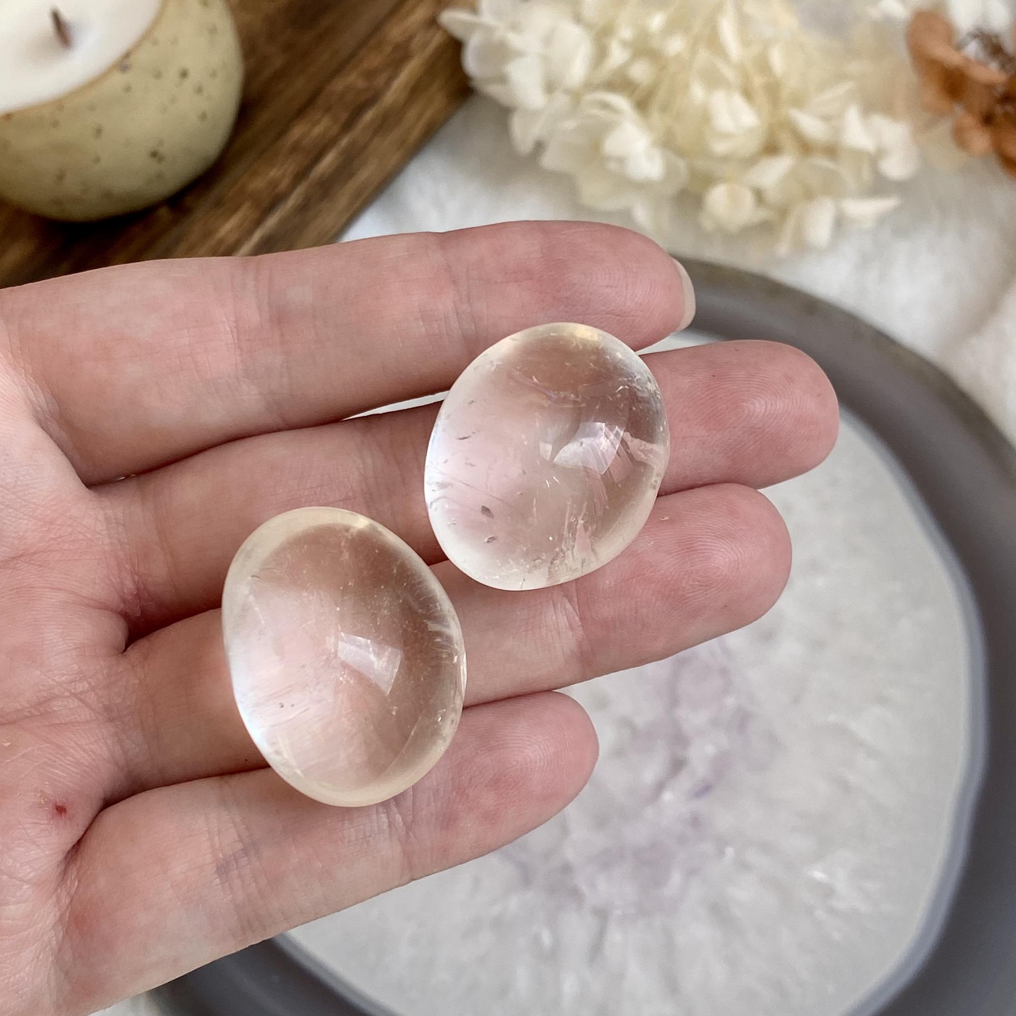 Галтовка горного хрусталя