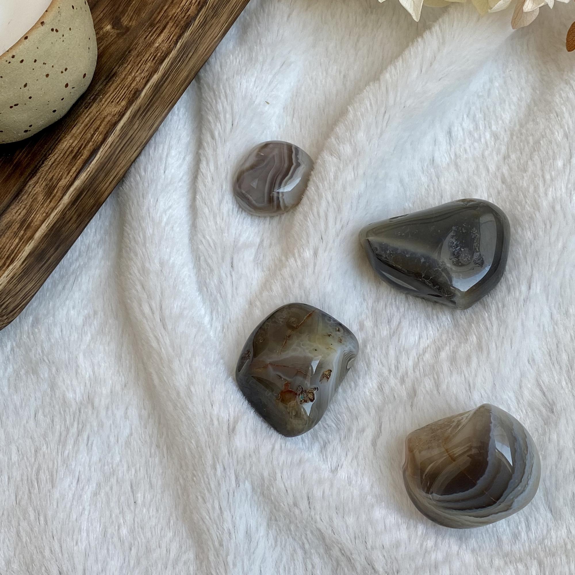 Галтовка глазкового агата