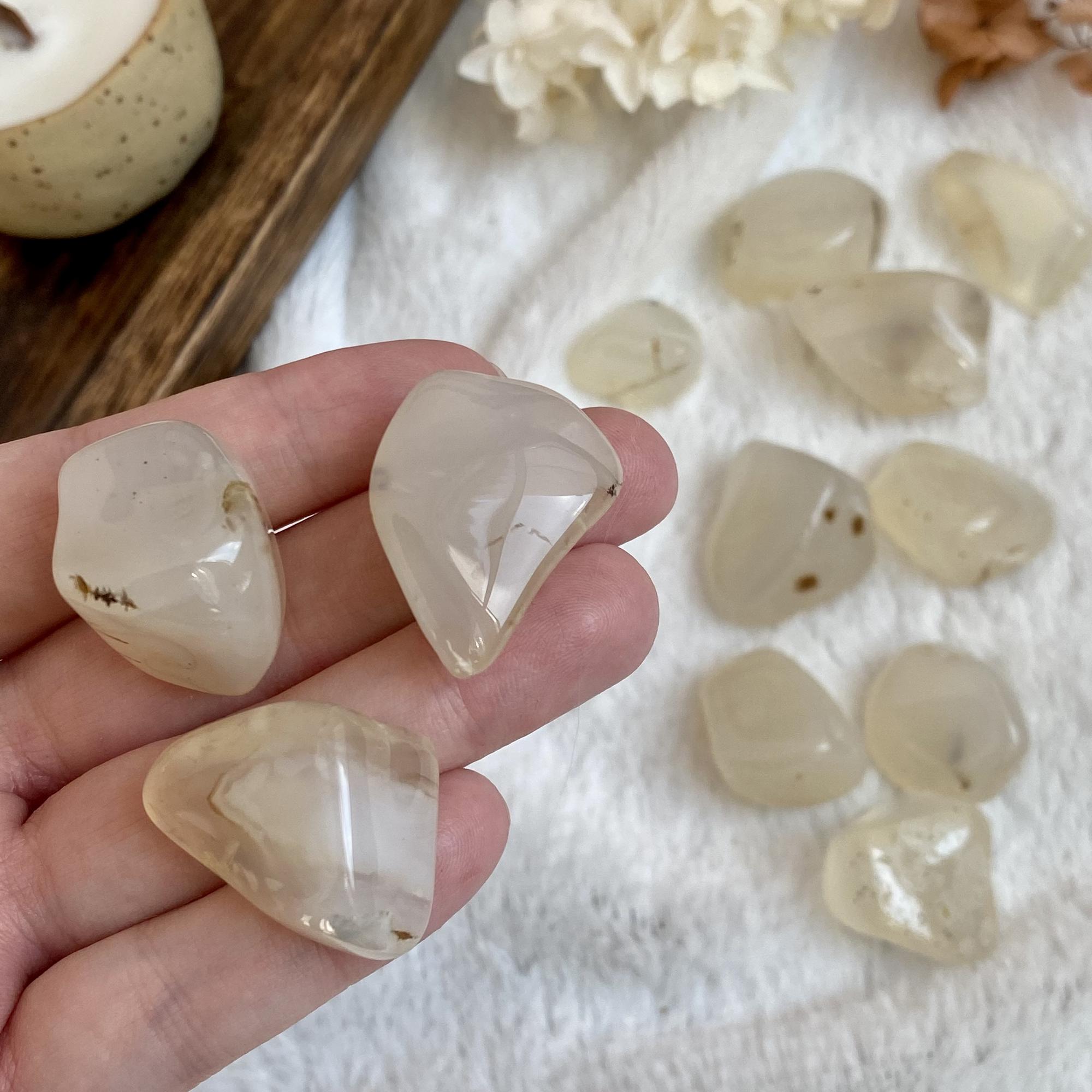 Галтовка халцедона