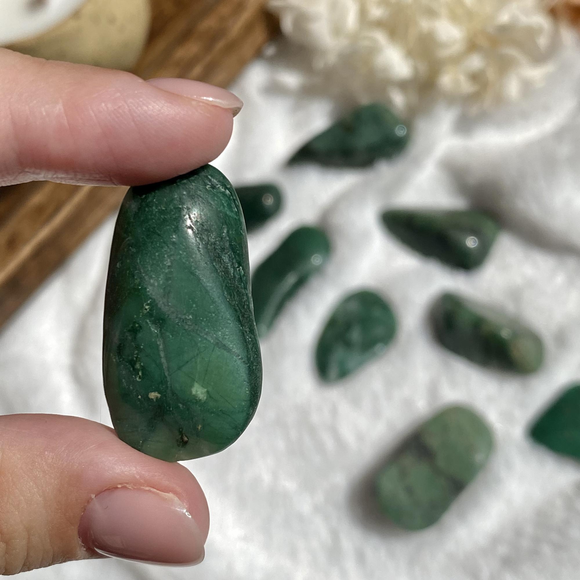 Галтовка жадеита