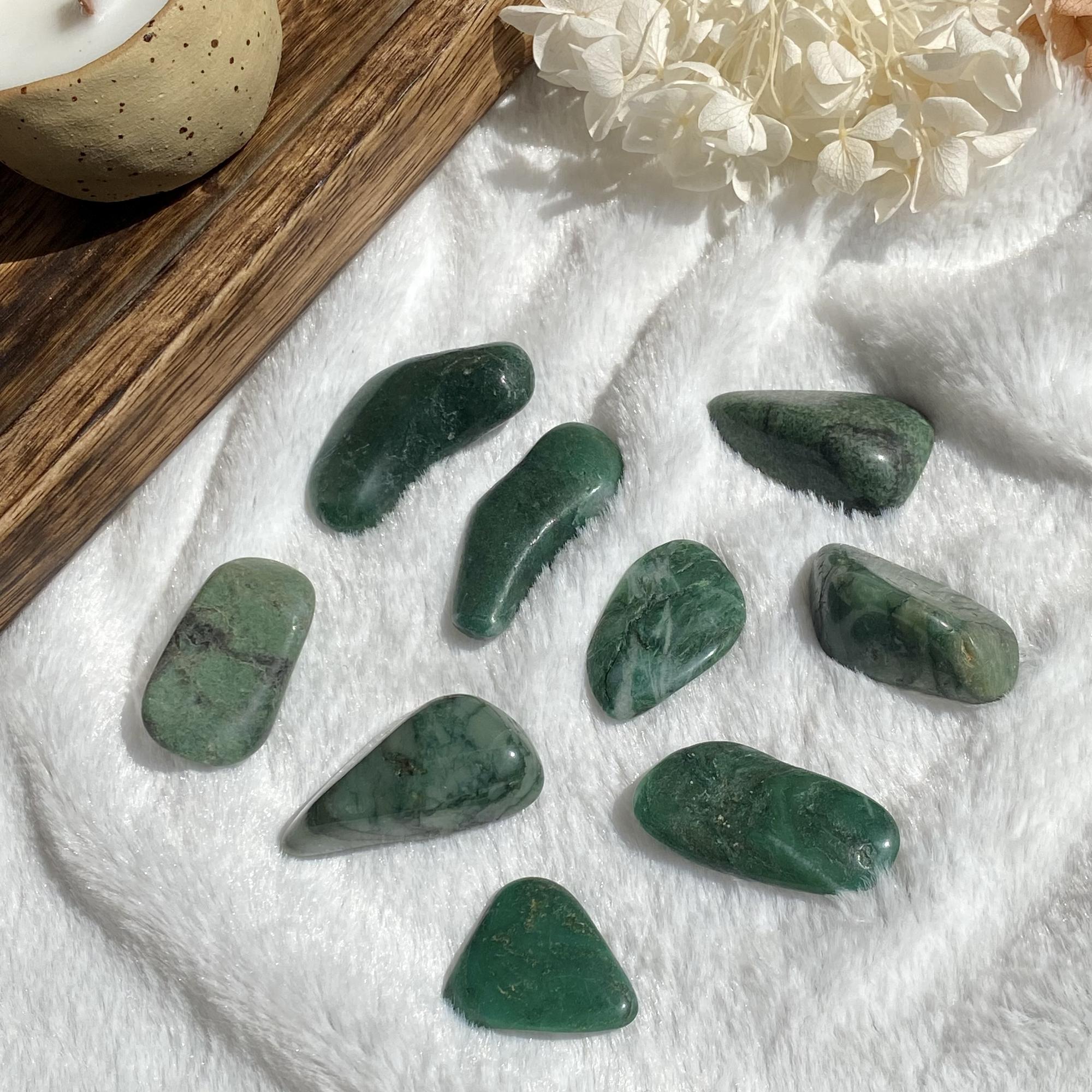 Галтовка жадеита