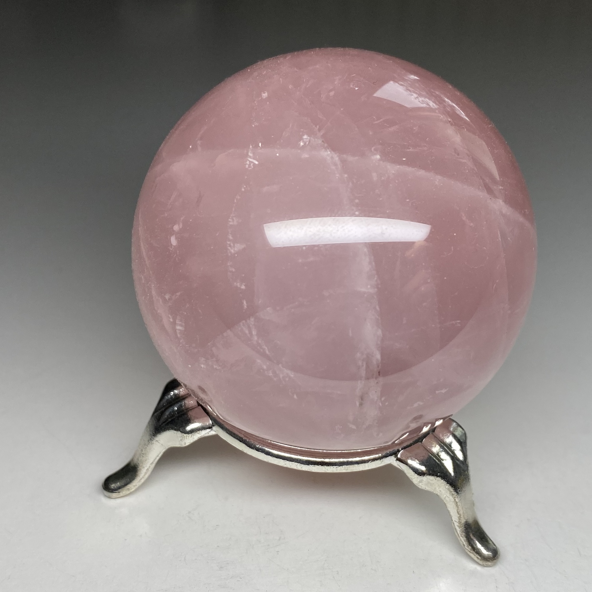 Подставка для шарика (серебристая)