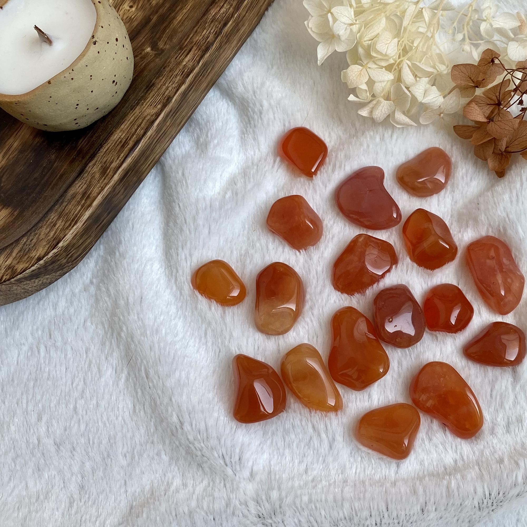 Галтовка сердолика