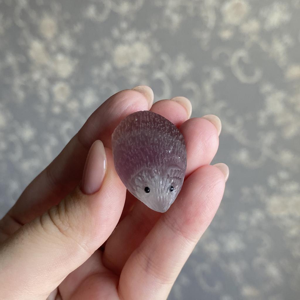 Ёжик из флюорита