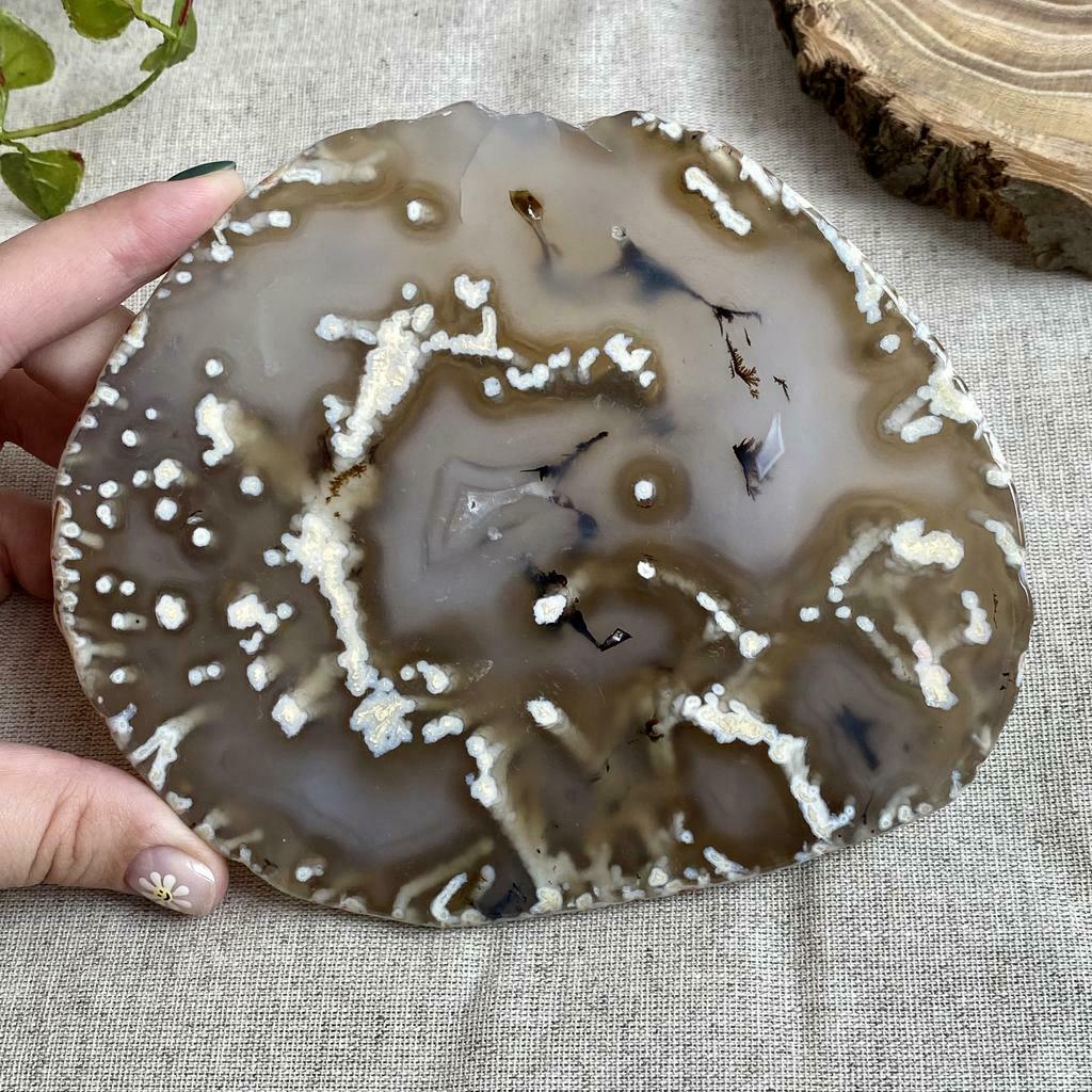 Срез сакурового агата (XL)