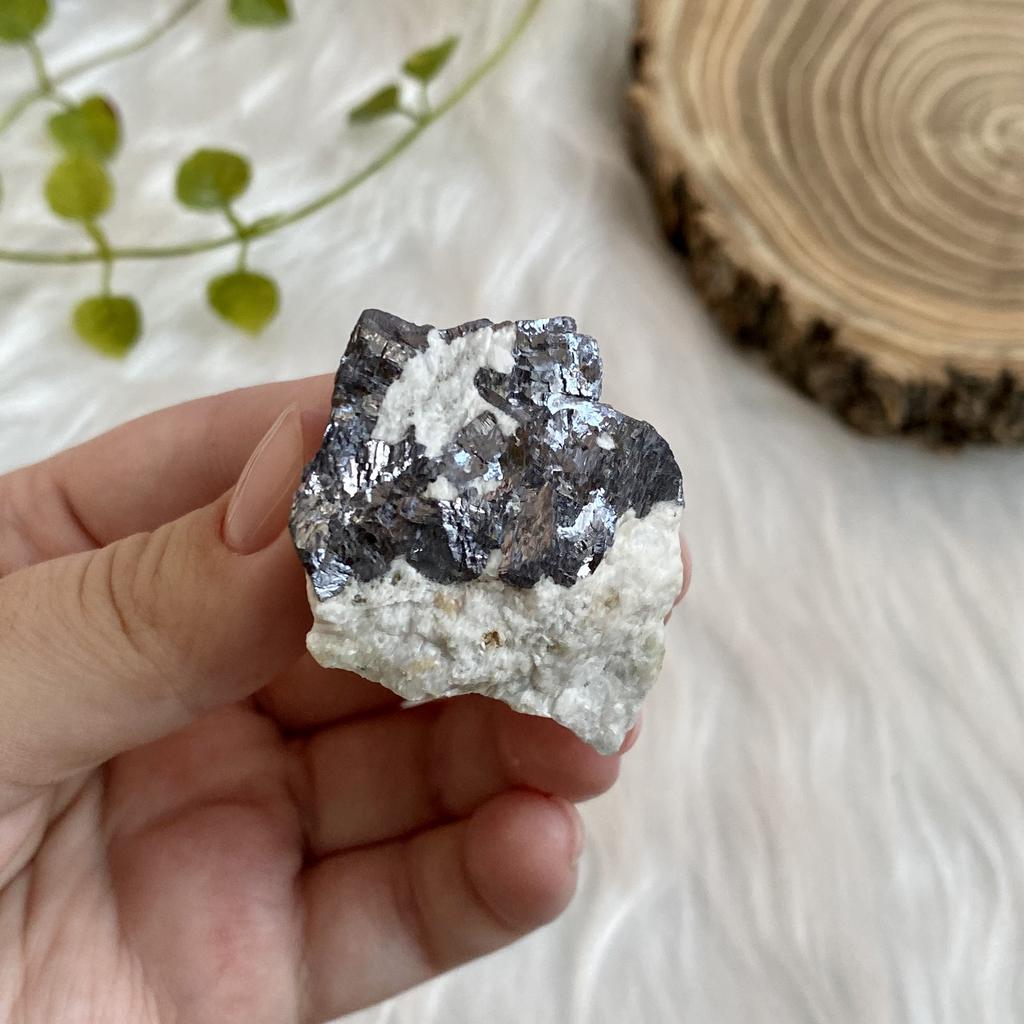 Галенит с баритом