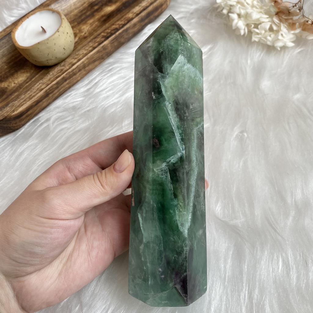 Гигантский кристалл из флюорита