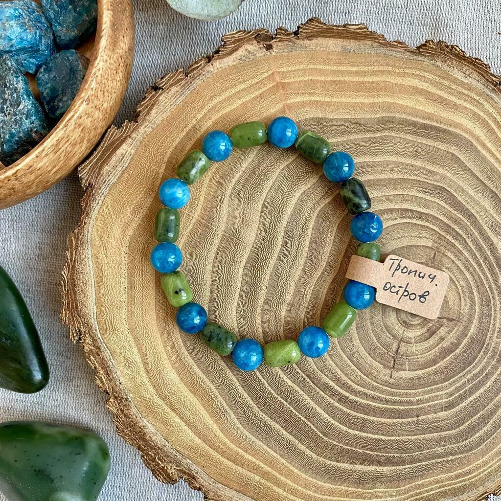 Тропический остров <апатит · нефрит>