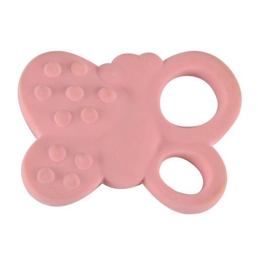 TIKIRI | Игрушка-прорезыватель Бабочка из каучука (Шри-Ланка)