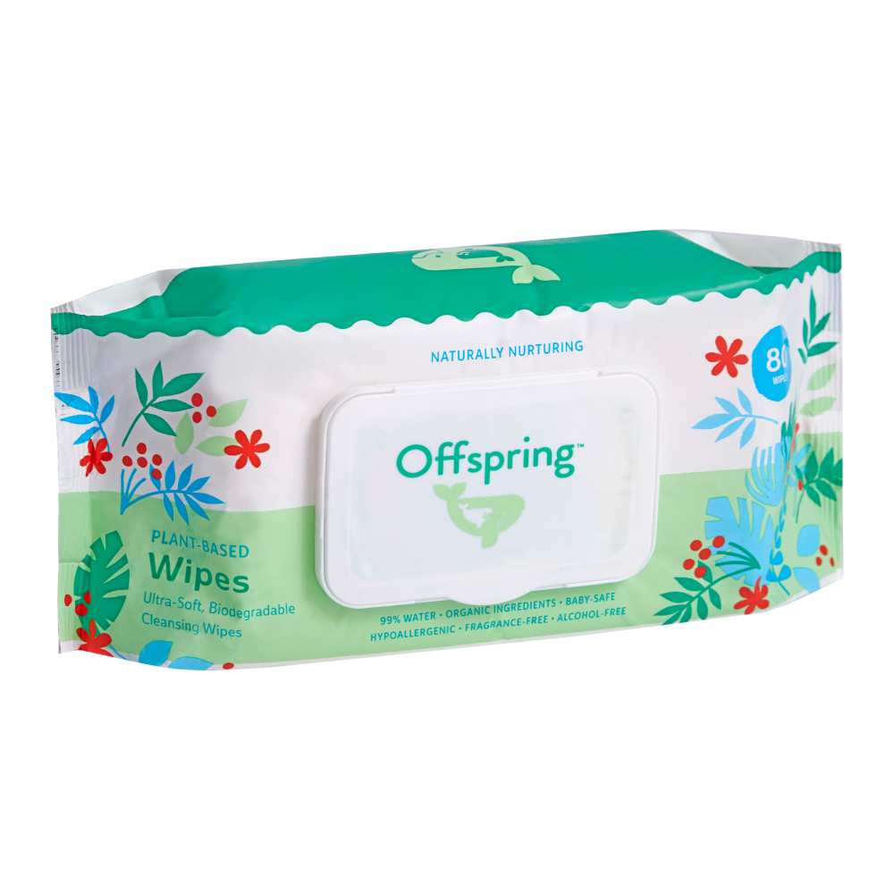 OFFSPRING | Влажные биоразлагаемые салфетки 80 шт