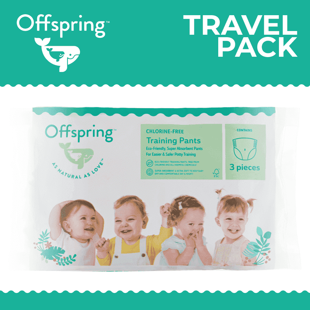 OFFSPRING | трусики Travel Pack M 6-11 кг 3 шт (3 расцветки)
