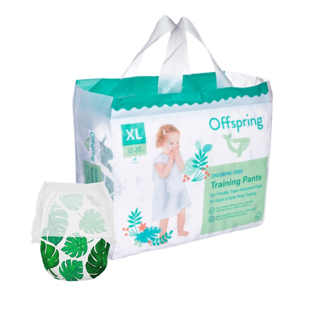 OFFSPRING | трусики XL 12-20 кг 30 шт расцветка Тропики