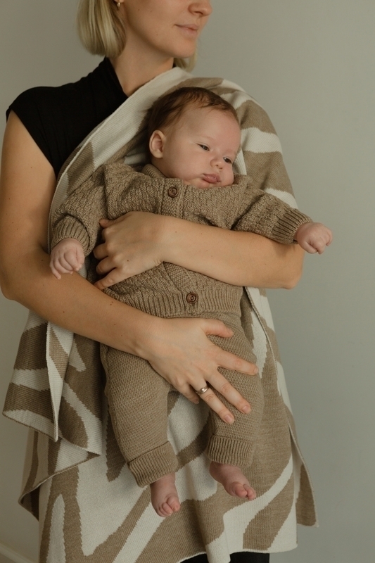 LOOM | Штанишки структурной вязки, цвет Бежевый