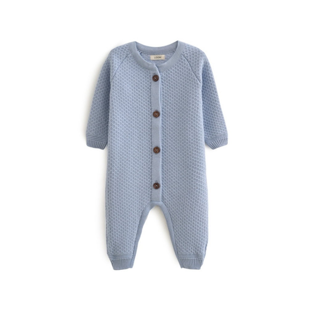 LOOM | Комбинезон текстурный детский, цвет Небесный