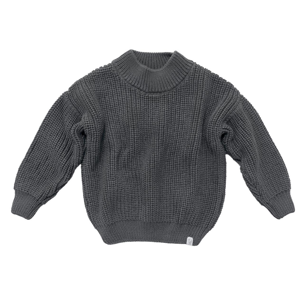 Джемпер вязаный детский oversize