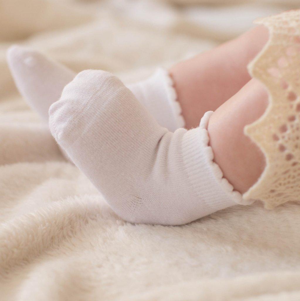 Носочки из хлопка (Белые)