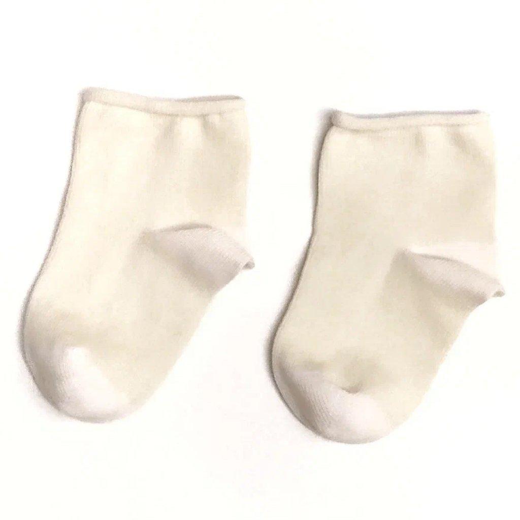 Носочки без резинки хлопок (Экрю)