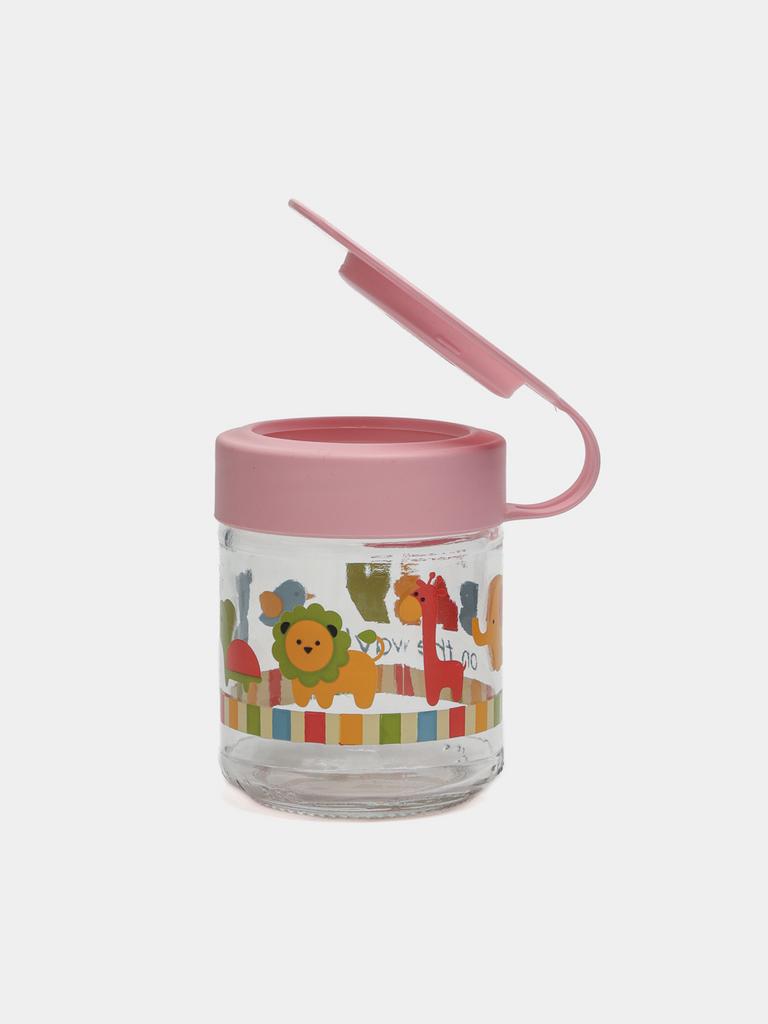 Контейнер для хранения детского питания, 212 мл (розовый)