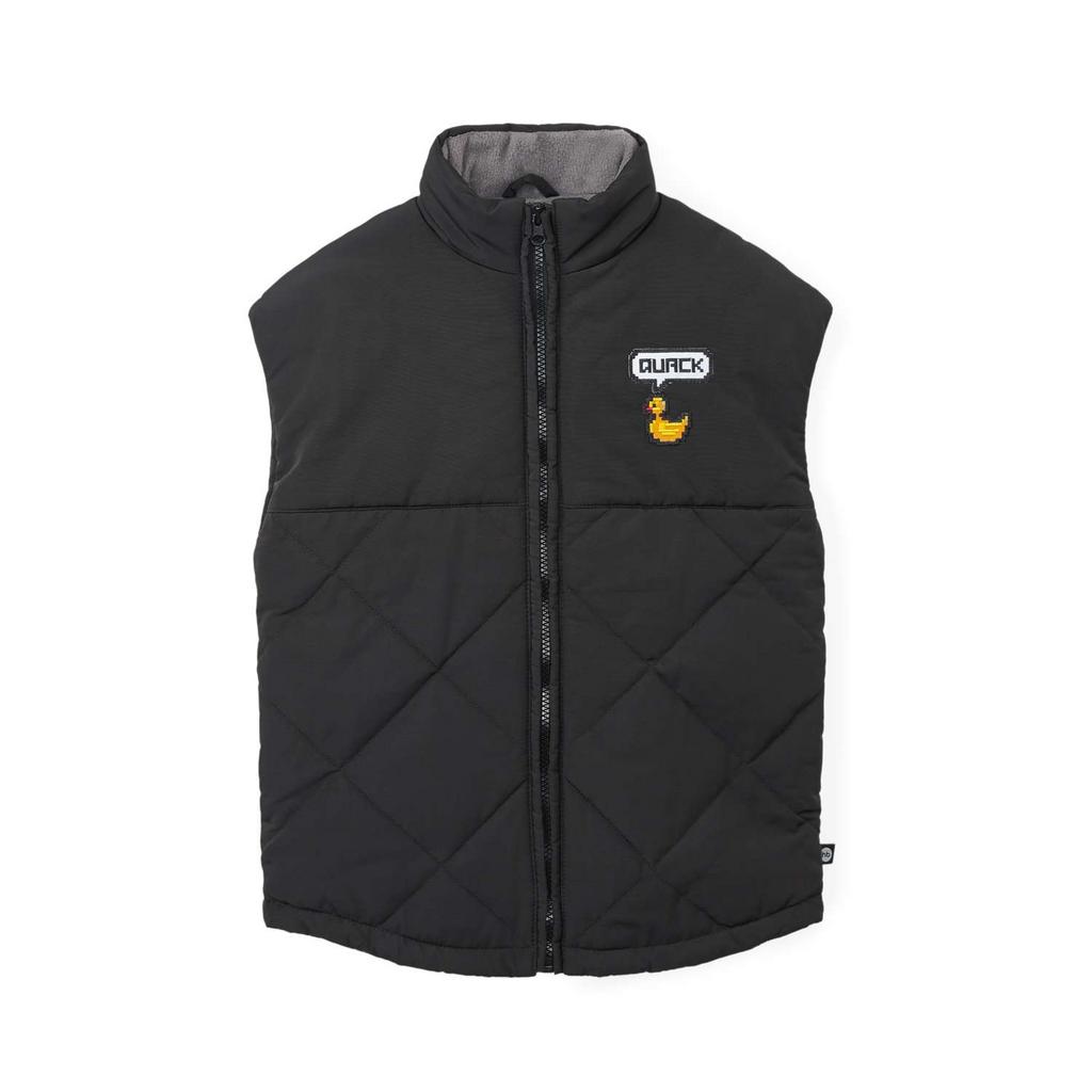 HAPPY BABY | Жилет детский стеганный, цвет черный