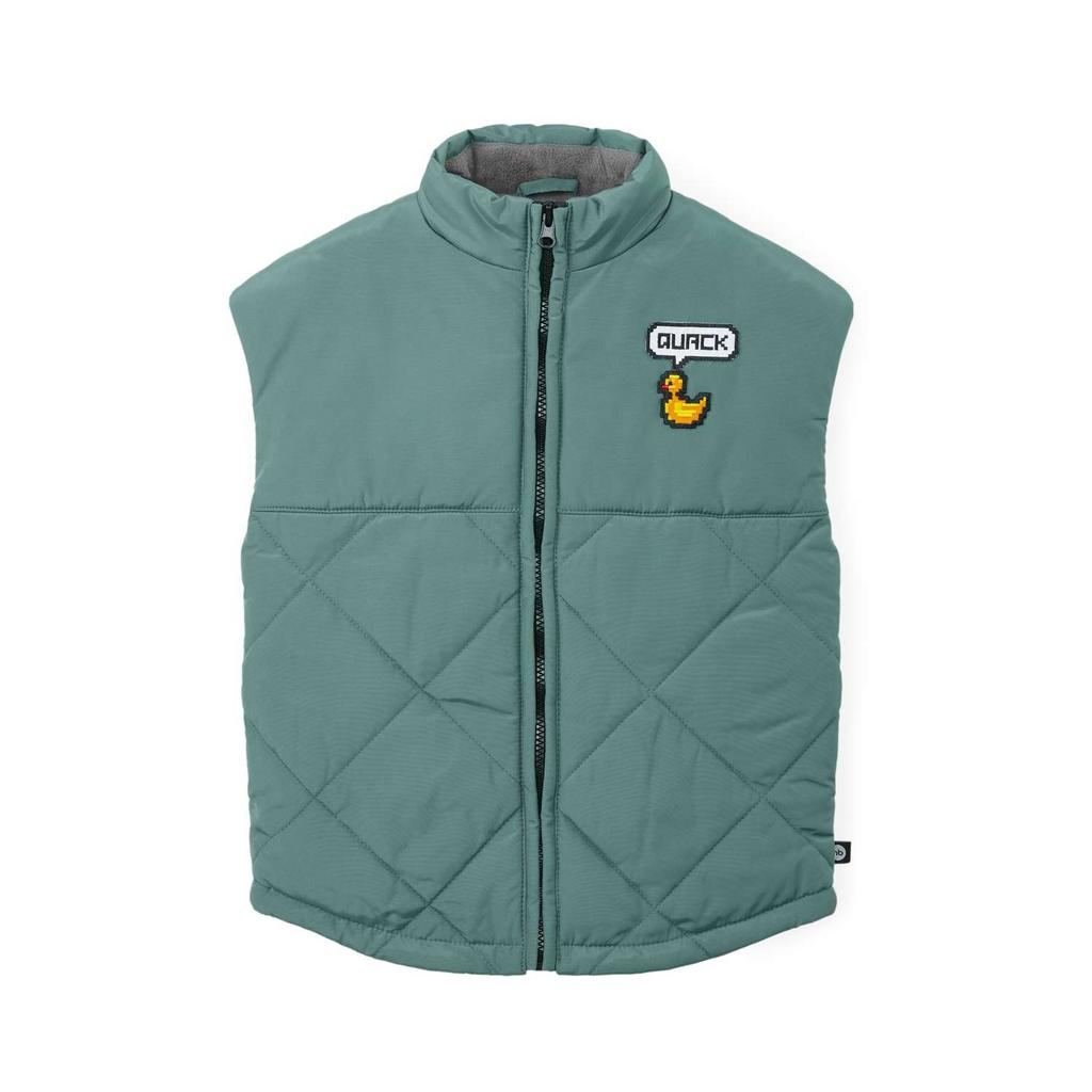 HAPPY BABY | Жилет детский стеганный, цвет хаки