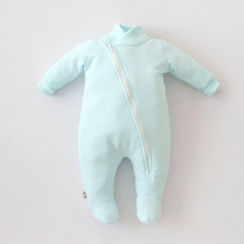 Комбинезон-поддева "Новый Topolino" футер, цвет мята