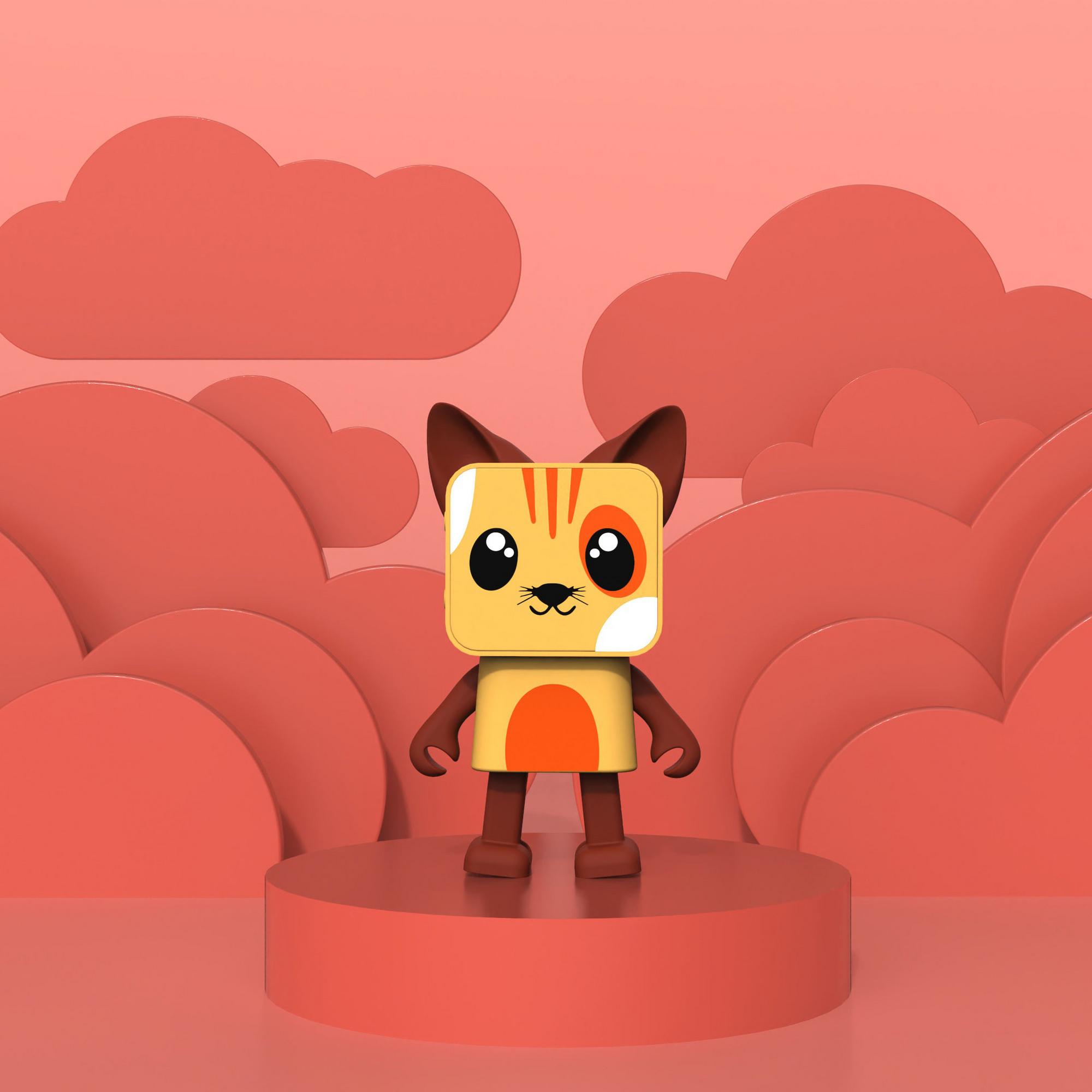 Танцующая колонка Cat