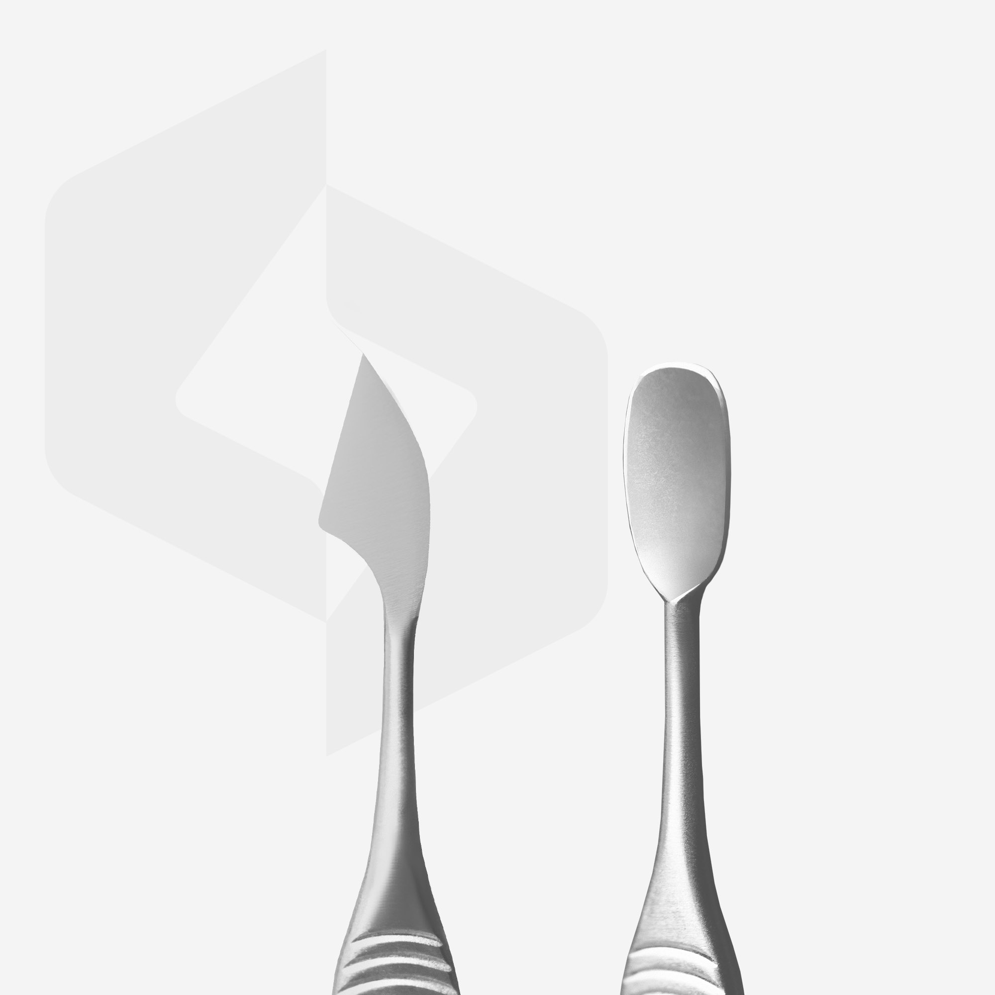 PC-20/1 Лопатка маникюрная плоская CLASSIC 20 TYPE 1 (скругленный пушер+топорик)