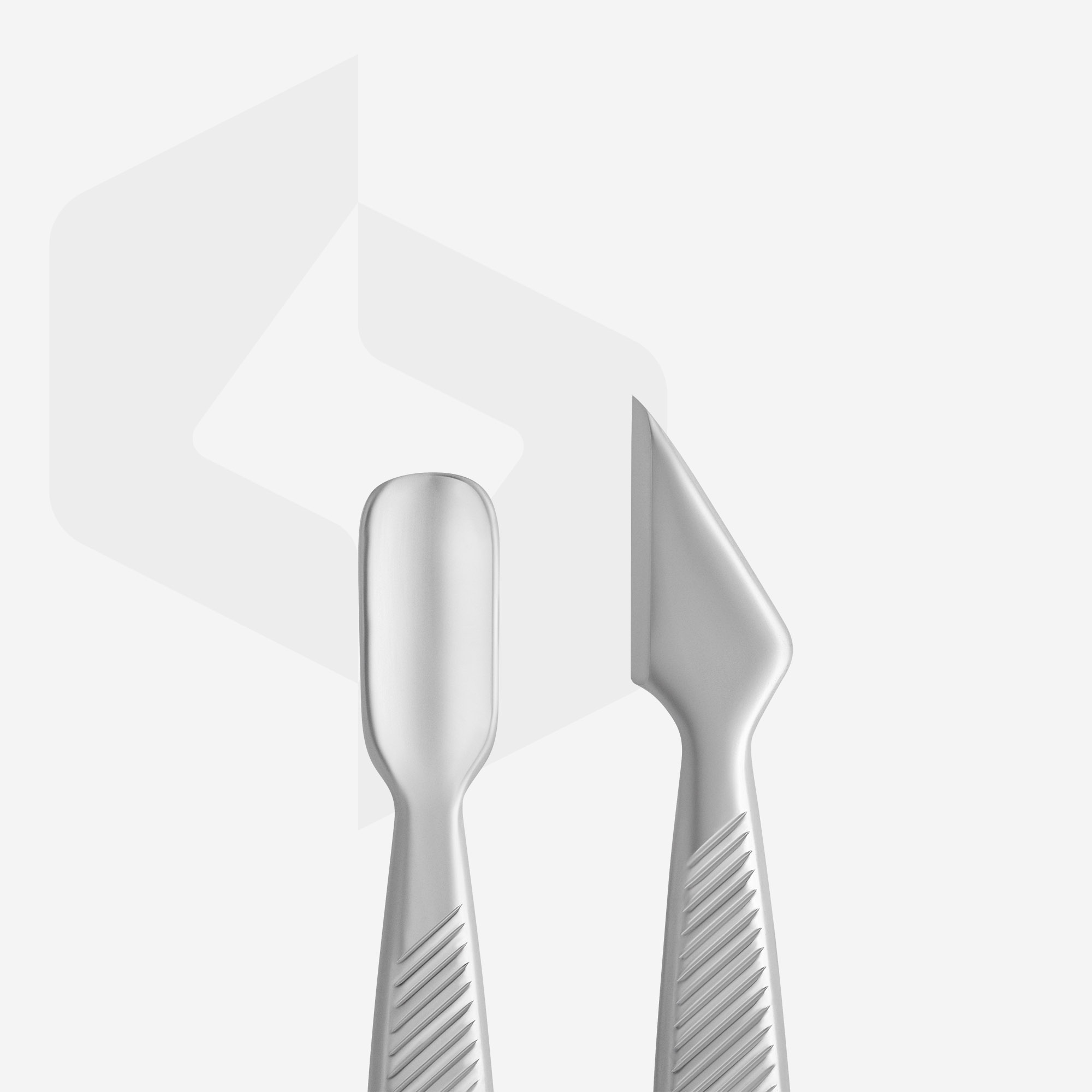 PC-10/1 Лопатка маникюрная плоская CLASSIC 10 TYPE 1 (пушер+топорик)